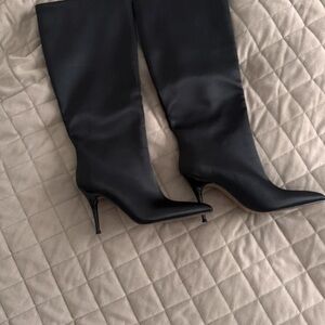 ASOS Black Heeled Boots